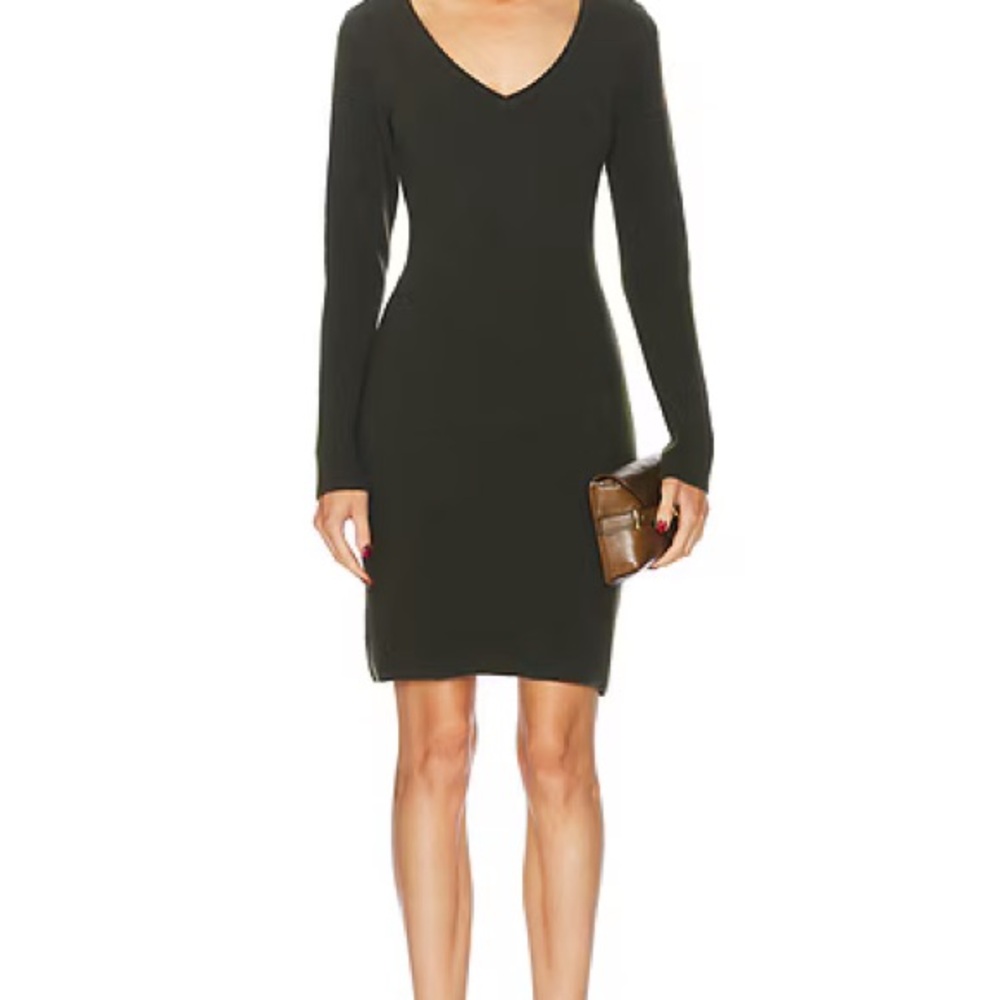 Helmut Lang V-Neck Dress - size small